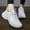 White, variant on Women'S Sneakers Platform Clearance Casual Comfy Sneakers Supportive Gym Lightweight Running Shoes Size 6.5 White