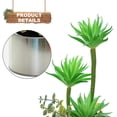 thumbnail image 3 of 2pcs simulation succulents potted plants creative fashion home decoration artificial green plants - type:style2, 3 of 5