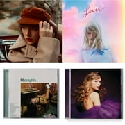 Red (Taylor's Version) (Edited) (2CD) & Lover (Deluxe) (Version 4) & Midnights (X) (Jade Green CD) & Speak Now (Taylor's Version) (2CD)