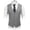 Grey, variant on COOFANDY Men's Business Suit Vest Casual Dress Vest Slim Fit Formal Waistcoat