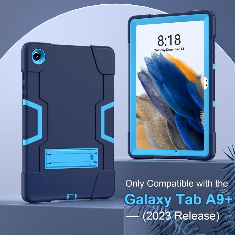 Dteck for Galaxy Tab A9 Plus Case, Heavy Duty Shockproof Rugged
