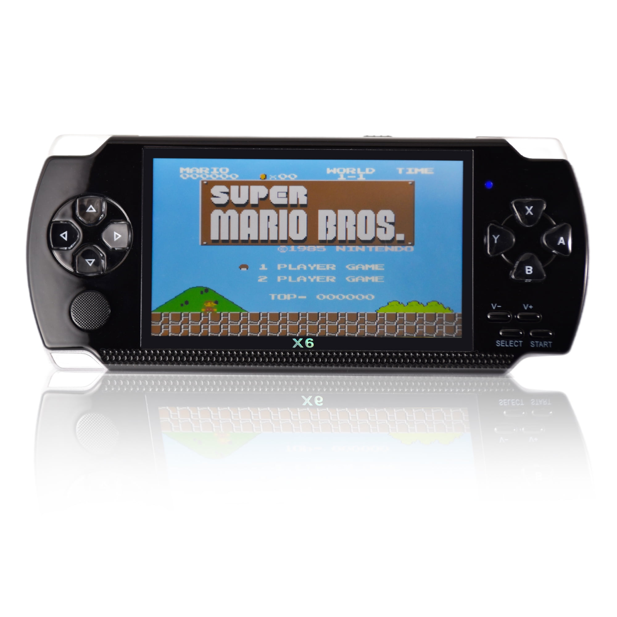 frase Talentoso nombre de la marca Generic PSP Handheld Game Machine X6, 8GB, 4.3 inch Screen, Built-in Over  10000 Free Games, Black - Walmart.com