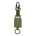 thumbnail image 1 of OUSITAID Badge Reel Key Ring Retractable 60cm Steel Wire High Elastic Portable Anti-lost Outdoor Tools Backpack Waist Hanging Keychain Easy Pull Buckle Camping Supplies, 1 of 6