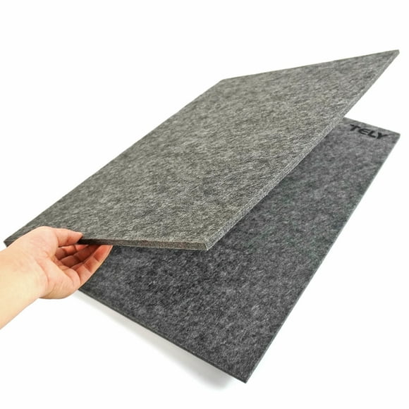 TELY Foldaway Puzzle Board Felt Mat for up to 1000 Pieces of Jigsaw Puzzle, Foldable for Easy Storage, Portable Puzzle Pad, (Black/9mm Thickness)
