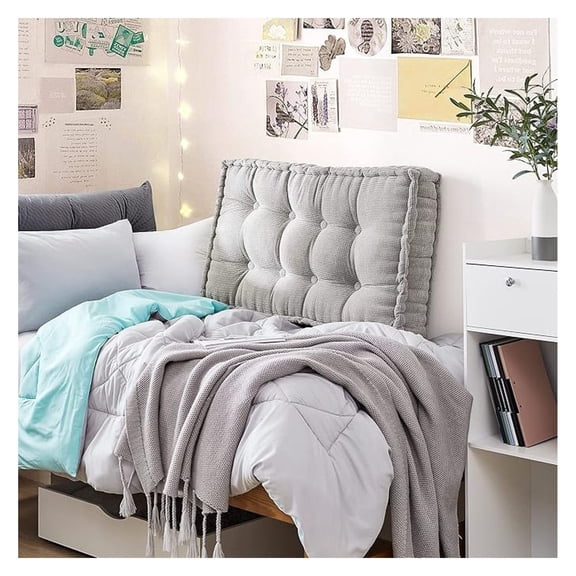 Rainha - Ultra Thick Tufted Headboard - Gray
