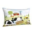 thumbnail image 2 of Disketp Pillow Covers Farmfield With Cute Animals Pattern Throw Pillow Case Cushion Covers,Cushion For Bedroom,Couch,Home (Pillow core not included)-14"X20", 2 of 9