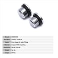 thumbnail image 3 of 3X Scuba Diving 1St Stage Regulator LP Low Pressure Port Plug Scuba Diving Replacement Part,3 x Port Plug,Silver, 3 of 6