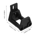 thumbnail image 2 of Houderco Herraje Para Puerta De Negro Con Operación Silenciosa Y Duradera, 2 of 7