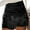 A Black Shorts for women, variant on Women's Denim Hot Pants Beach Mini Shorts Jeans Pocket Teen Girls Holiday Ripped High Waisted Button Summer Pants Casual Relaxed Workout Beach Trousers Blue S