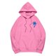 thumbnail image 5 of Sudadera con capucha Rosa Gotyou Palm Puff para mujer XXXL, 5 of 6