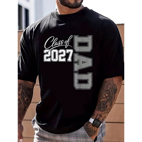 Senior Dad 2027 Class Of 2027 Senior 2027 Dad Father T-Shirt