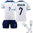 thumbnail image 3 of Newkai kids' Football Clothes Sterling Home (white) 2022 / 23 futbol Sports Football Clothes and shorts - No. 10 | XS, 3 of 8