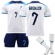 thumbnail image 3 of Newkai kids' Football Clothes Sterling Home (white) 2022 / 23 futbol Sports Football Clothes and shorts - 19 | talla 16, 3 of 8