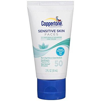 coppertone sensitive skin spf 50