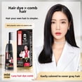 thumbnail image 4 of Meipo Authentic Chinese Plant-Based Temporary Hair Dye, 500ml Chestnut Brown - Non-Stick Scalp Formula, 3-Year Shelf Life, DIY Coloring Comb for At-Home Use, Reliable Quality Craftsmanship, 4 of 6