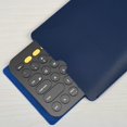 thumbnail image 4 of Étui Clavier en Cuir PU pour Logitech K380, Clavier Sans Fil Bluetooth Multi-Appareils, Logitech K380 Housse Clavier pour Mac - Bleu Peau, 4 of 9