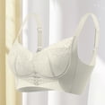 thumbnail image 7 of Bixock Push Up Bra for Women No Underwire Wireless Bra Lace Splicing Lift Support Breathable Abjustable Straps Everyday Casual Comfortable Women Under Wear, 7 of 7