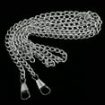 thumbnail image 3 of Bolso bandolera , correa de cadena, asa, bolso, reemplazo de cadena, 120 Plata Zulema Cadena del bolso, 3 of 8
