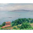 thumbnail image 2 of Albert Marquet 18x15 Gold Ornate Wood Frame and Double Matted Museum Art Print Titled - Toulon, Cap Brun (1938), 2 of 4