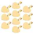 thumbnail image 2 of 10pcs encantos en forma de corazón DIY colgante colgante para la fabricación de joyería hecha a mano, 2 of 6