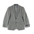 thumbnail image 2 of Tommy Hilfiger Mens Sharkskin Two Button Blazer Jacket, Grey, 36 Short, 2 of 2