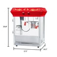 thumbnail image 4 of Foundation Popcorn Machine 1.5-Gallon Countertop Popper 6oz Kettle Drawer Tray, 4 of 5
