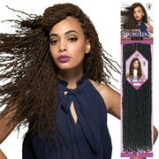 Bobbi Boss Synthetic Hair Crochet Braids African Roots Braid Collection Micro Locs 18 (4 - Pack, 2)