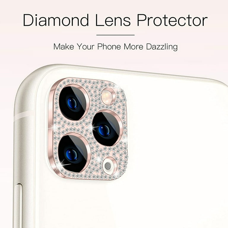 Casesily Camera Lens Protector for Apple iPhone 13 Pro Max Diamond