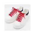 thumbnail image 5 of INSPIRE CHIC Print Flat Shoelaces for Sneakers Colorful Shoe Laces Art Printed Shoestring 2 Pair 160cm/62.99" Grey-Black, 5 of 6