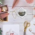 thumbnail image 6 of 3drose, Vietnam, Ha Long Bay, Limestone Rock Formations-as38 Mwr0016 - Micah Wright, 3 inch Snowflake Porcelain Ornament, 6 of 7