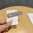 thumbnail image 5 of Elegant Barrette Clip - Rhinestone Hair Accessory for Women and Girls, Single Piece, Secure Closure, Sparkling Design, Luxury Barrette, Hair Clip for Special Occasions, Birthday Gi Makeup Organizers, 5 of 5