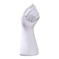 thumbnail image 1 of Jarrón creativo moderno con forma de mano, resina, flores artificiales, escultura, maceta, arte de mesa S blanco, 1 of 8