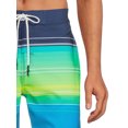thumbnail image 4 of No Boundaries Men's and Big Men's 9" Spectramatic Swim Boardshorts, 4 of 5