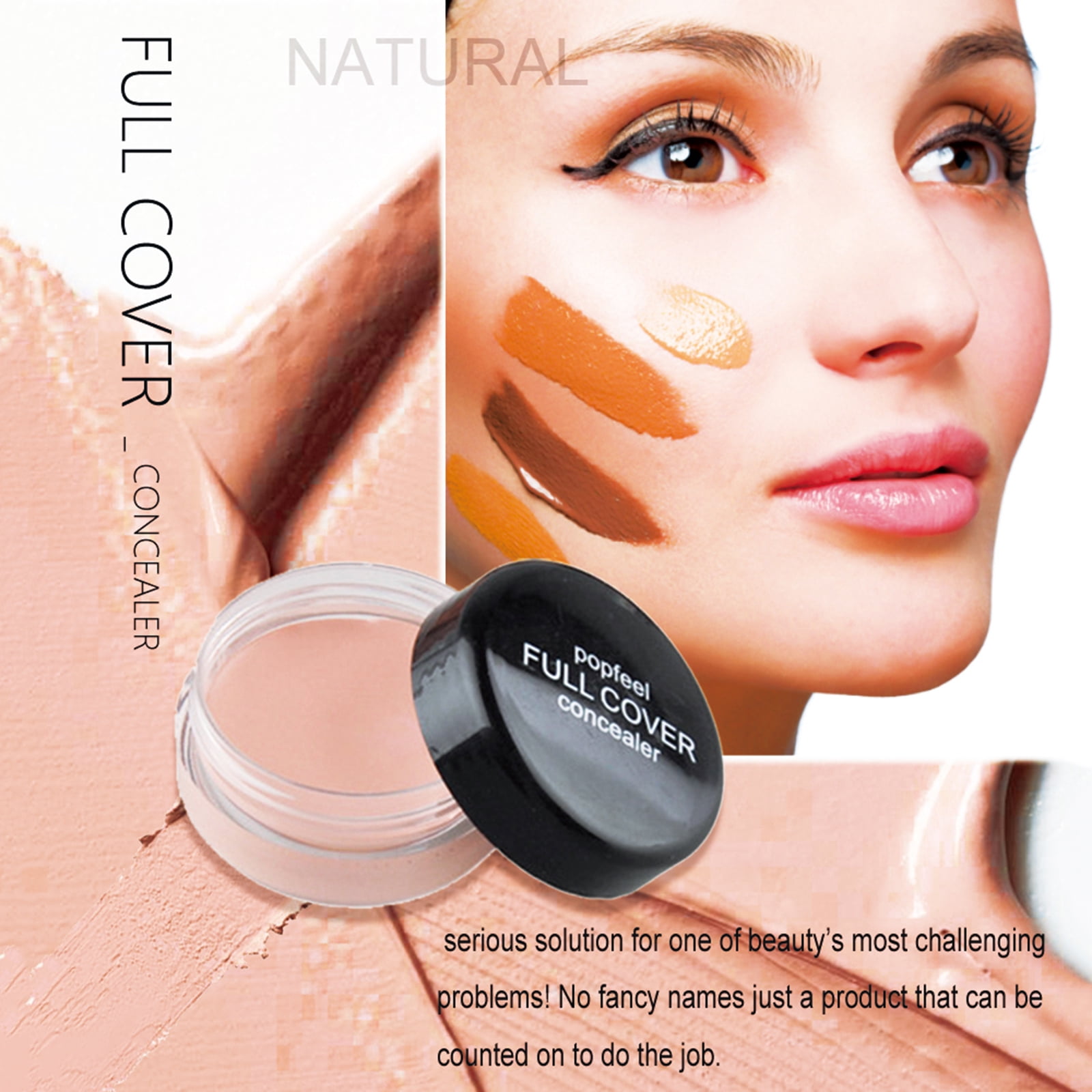 FantasyDay All-in-one Makeup Set Holiday Gift Surprise | Full Makeup Kit for Women Essential Starter Bundle Include Eyeshadow Palette Lipstick Blush Concealer Face Powder Eyeliner Mascara Soft Brush