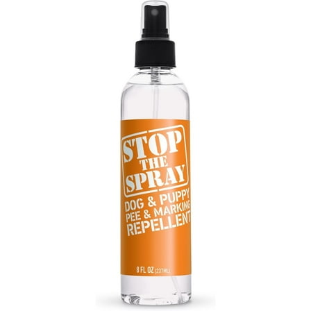 EBBP Stop the Spray Puppy Potty Training Spray, Indoor Dog Potty Training Spray and Pee Deterrent, 8 oz
