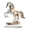 2, variant on Sculpture Horse Figurine Collectible Feng Shui Symbol Wealth Career Decor