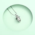 thumbnail image 6 of Skull Urn Necklace for Ashes for Pet Human Cremation Jewelry Pendant Memorial Ash Keepsake for Men Women, 6 of 7