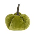 thumbnail image 6 of Set of 2, 8.5x8.5x10"H Weighted Pumpkin With Resin Stem Green, Pumpkin Ornament Decor for Holiday Harvest Festival Fall Festival & Thanksgiving, 6 of 9