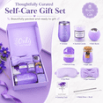 thumbnail image 3 of Lomyolo Birthday Gifts for Women Faith 10PCS Self Care Gift Basket, Relaxing Girls Basket Gift Sets with Flannel Blanket Girls Basket Gift Sets for Mom Sister Daughter, Thinking of You Care Package, 3 of 7
