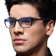 thumbnail image 1 of Espejo para computadora con protección contra la luz azul, gafas de lectura deportivas de moda sin tornillos, espejo plano ultra claro, 1 of 5
