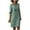 Green, variant on TSADFHJI Satin Skirts for Women Mini Womens K Tops Neck Buttons Sexy Shirts Short Sleeve Dressy Blouses Geometric Print T Shirt Top Clothes S Green