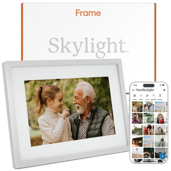 Marco de Fotos Digital Skylight WiFi Carga desde Teléfono Visualización Táctil 10 Pulgadas