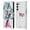 Cute, variant on Head Case Designs Officially Licensed Hatsune Miku Graphics Rain Leather Book Wallet Case Cover Compatible with Samsung Galaxy S23 5G