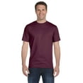 thumbnail image 2 of Hanes Men's and Big Men's Beefy-T Crew Neck Short Sleeve T-Shirt, Up To 6XL, 2 of 3