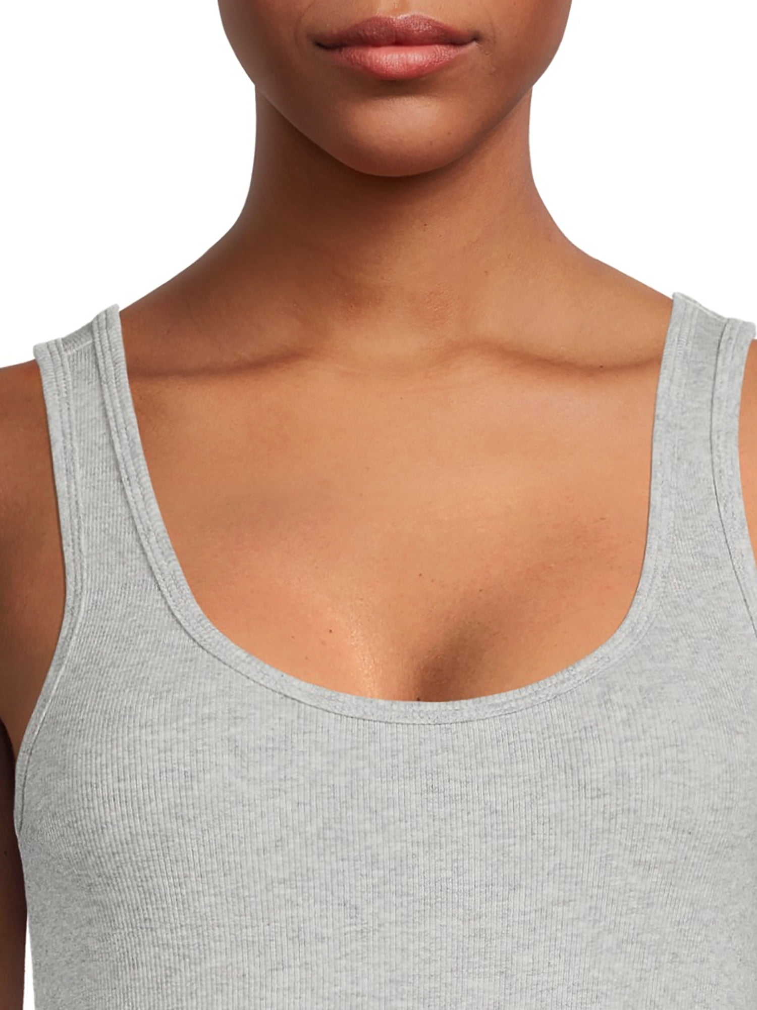 Time and Tru Women's Rib Tank Top