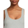 thumbnail image 4 of Time and Tru Women's Rib Tank Top, 4 of 5