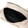 thumbnail image 5 of Riñonera DAITET, correa ajustable grande de color blanco crema, 5 of 5