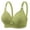 Green#bras packs for women, variant on FAVIPT Women's Plus Size Bra Breathable Push Up Daily Bras Adjustable Wireless Floral Print Bra Comfort Senior Underwear Black,S