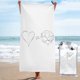 thumbnail image 1 of Toalla de playa con temática de fútbol genial, jugador de fútbol, toallas de baño de microfibra, manta de playa suave para desfiles, natación, yoga, mujeres y hombres, 1 of 4