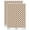 Brown, variant on Snowflake Winter 200+ Round Stickers - Black - Gloss Finish - 0.50" Size